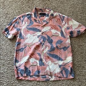 Abercrombie & Fitch Multicolor Floral Casual Shirt
